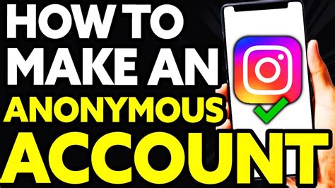 anoniem instagram account aanmaken|How to Make an Anonymous Instagram Account and View。